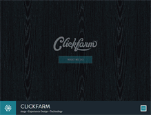 Tablet Screenshot of clickfarminteractive.com